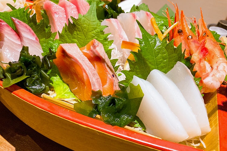 コース料理のメニュー